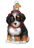 Bernedoodle Puppy Ornament - Old World Christmas