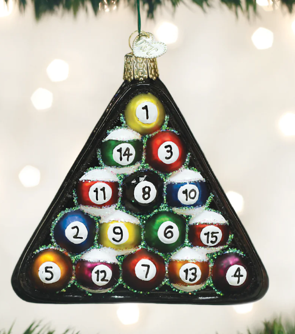 Billiard Balls - Old World Christmas