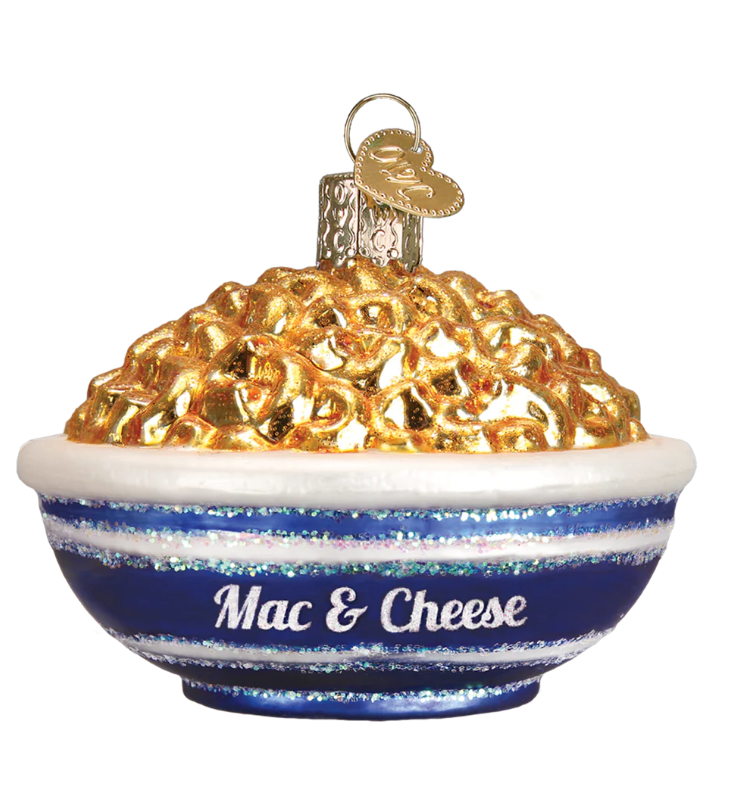 Bowl of Mac & Cheese Ornament - Old World Christmas