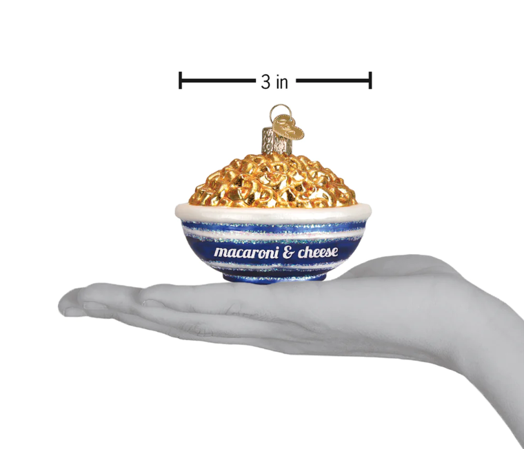Bowl of Mac & Cheese Ornament - Old World Christmas