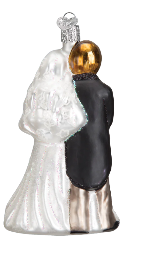 Bridal Couple - Old World Christmas Ornament