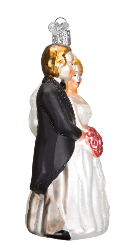 Bridal Couple - Old World Christmas Ornament
