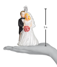 Load image into Gallery viewer, Bridal Couple - Old World Christmas Ornament
