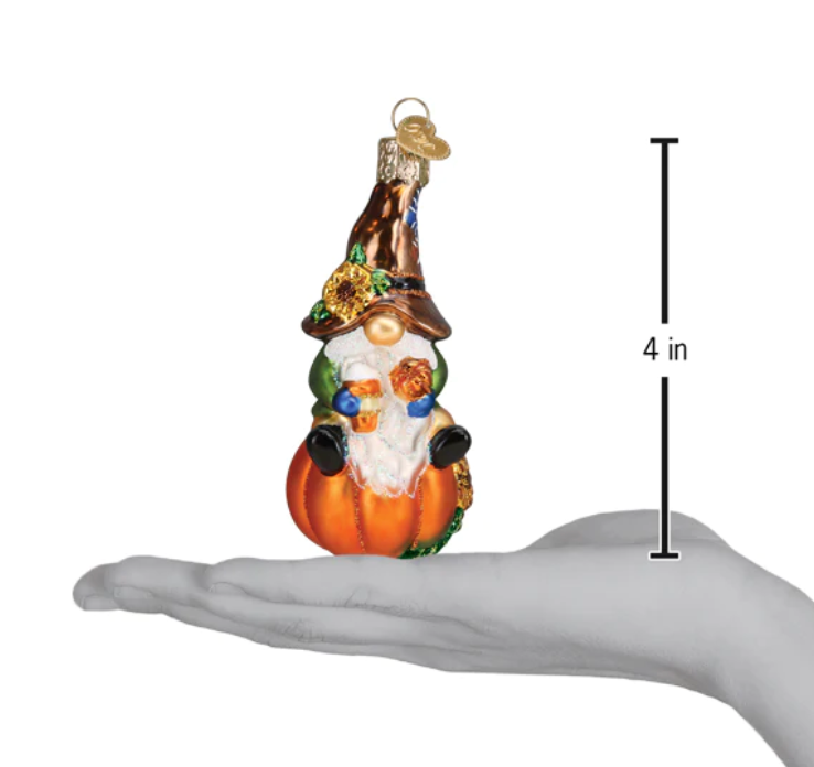 Fall Harvest Gnome Ornament - OWC