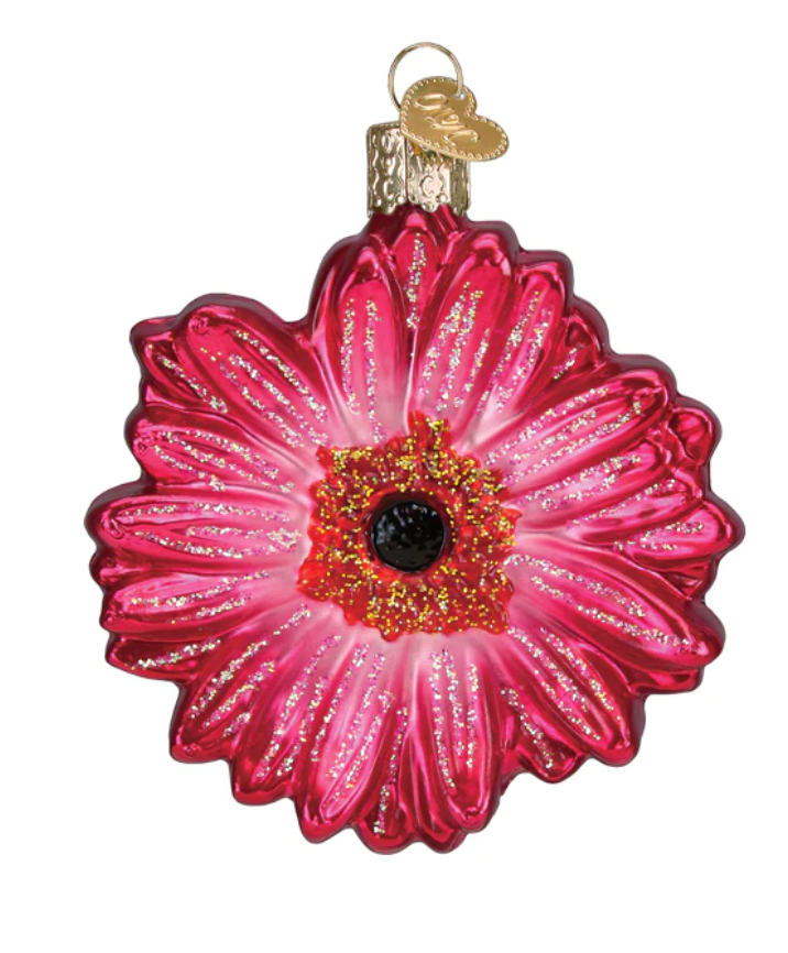 Gerber Daisy Ornament - Old World Christmas