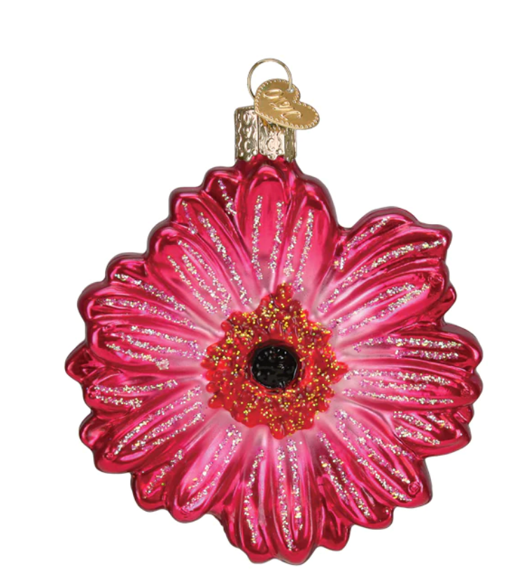 Gerber Daisy Ornament - Old World Christmas