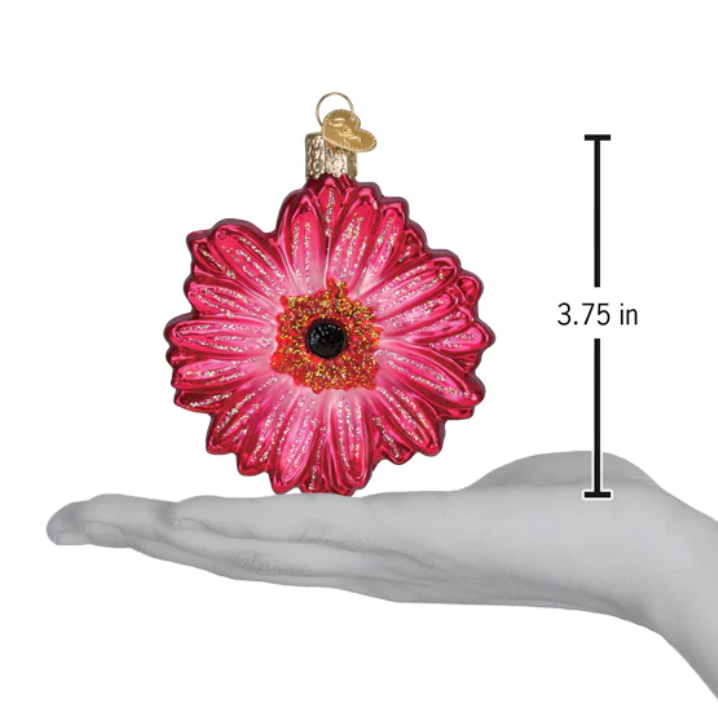 Gerber Daisy Ornament - Old World Christmas