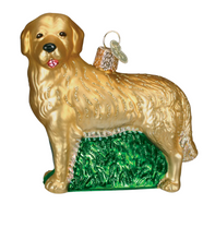 Load image into Gallery viewer, Golden Retriever Ornament - Old World Christmas
