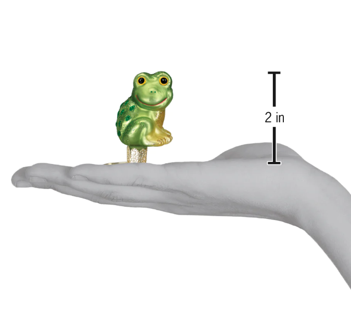 Happy Froggy Ornament - Old World Christmas