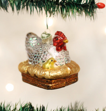 Load image into Gallery viewer, Hen on Nest Ornament - Old World Christmas
