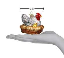 Load image into Gallery viewer, Hen on Nest Ornament - Old World Christmas
