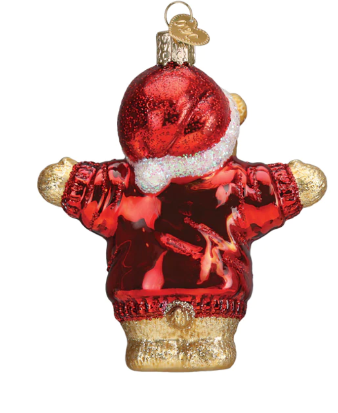 I Love You More Bear Ornament - Old World Christmas