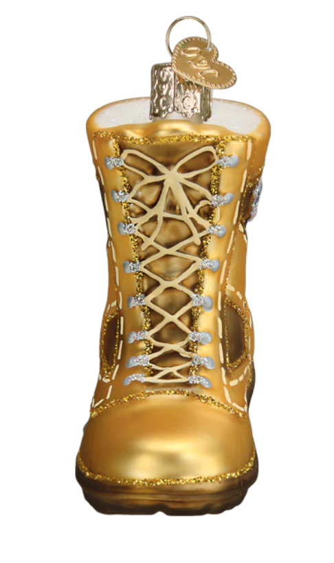 Military Boot Ornament - Old World Christmas