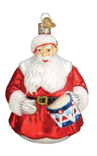 Load image into Gallery viewer, Norman Rockwell Iconic Santa Ornament - Old World Christmas
