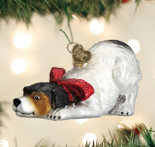Load image into Gallery viewer, Norman Rockwell Signature Dog Ornament - Old World Christmas

