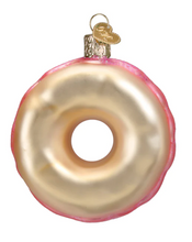 Load image into Gallery viewer, Pink Sprinkle Donut Ornament - Old World Christmas
