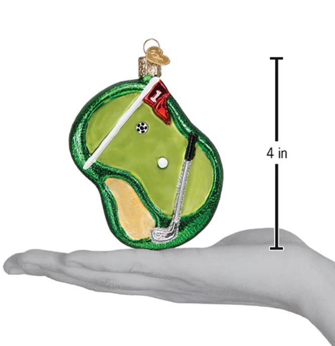 Putting Green Ornament - Old World Christmas