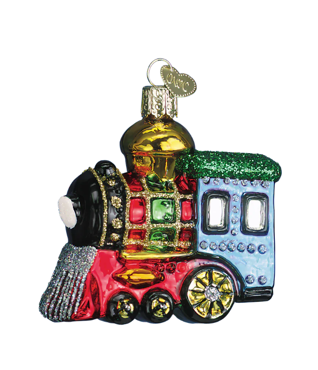 Small Locomotive Ornament - Old World Christmas