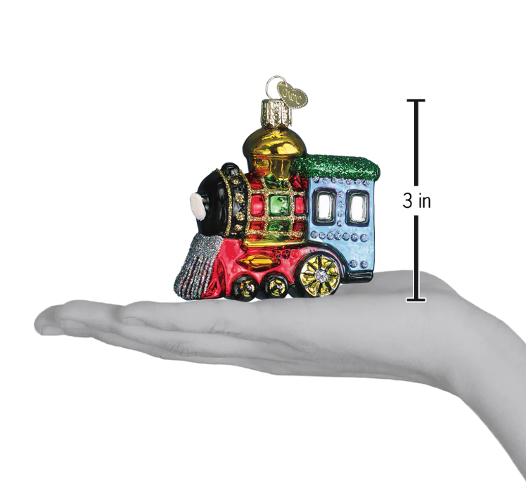 Small Locomotive Ornament - Old World Christmas