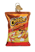 Load image into Gallery viewer, Flaming Hot Cheetos Ornament - Old World Christmas
