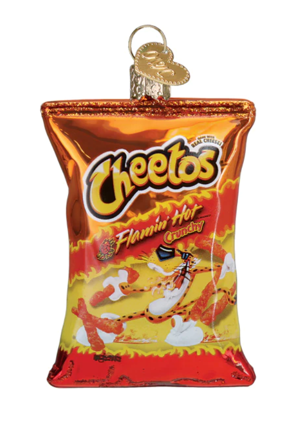 Flaming Hot Cheetos Ornament - Old World Christmas