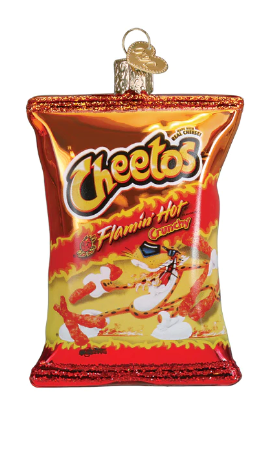 Flaming Hot Cheetos Ornament - Old World Christmas