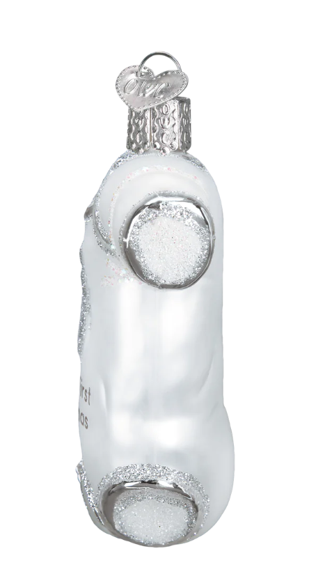 White Baby Onesie Baby's First Christmas Ornament - Old World Christmas