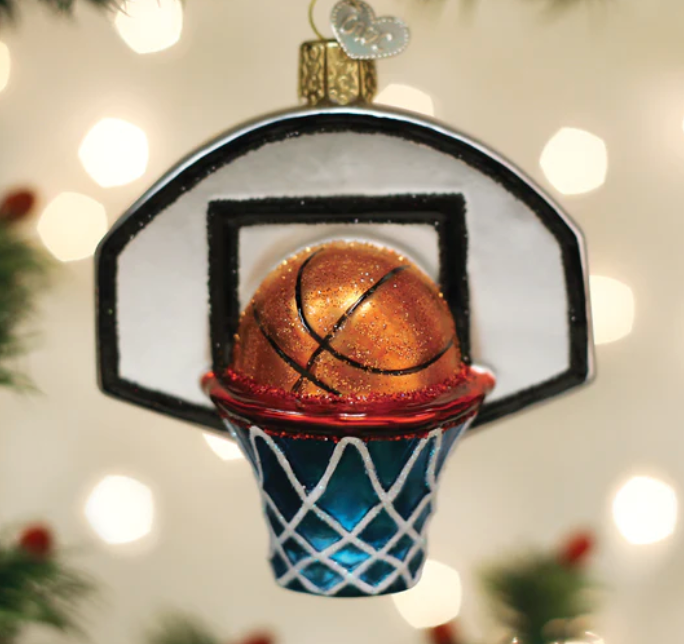 Basketball Hoop Ornament - Old World Christmas