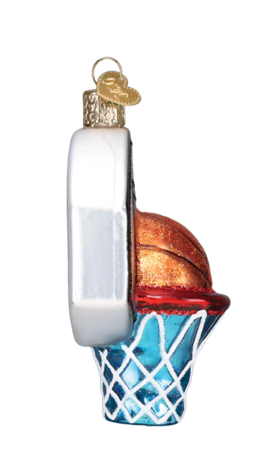 Basketball Hoop Ornament - Old World Christmas