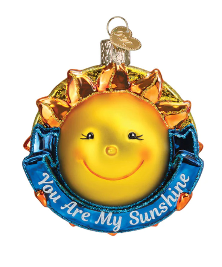 You Are My Sunshine Ornament - Old World Christmas
