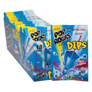 POP ROCKS-DIPS-BLUE RASP