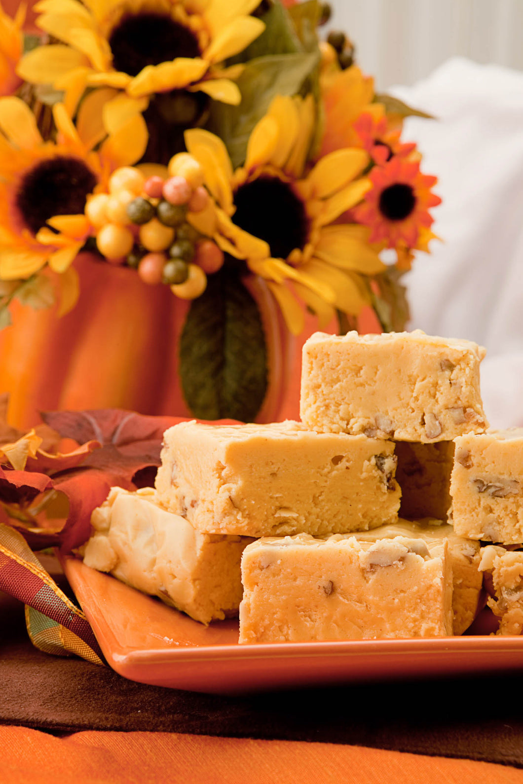 Pumpkin Nut Fudge