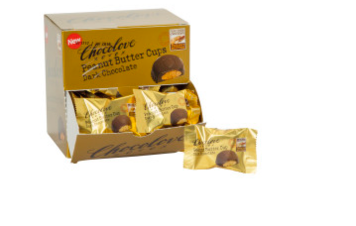 CHOCOLOVE DARK CHOCOLATE PEANUT BUTTER CUPS 0.6 OZ