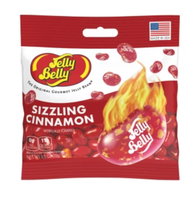 Jelly Belly Sizzling Cinnamon -  3.5 oz
