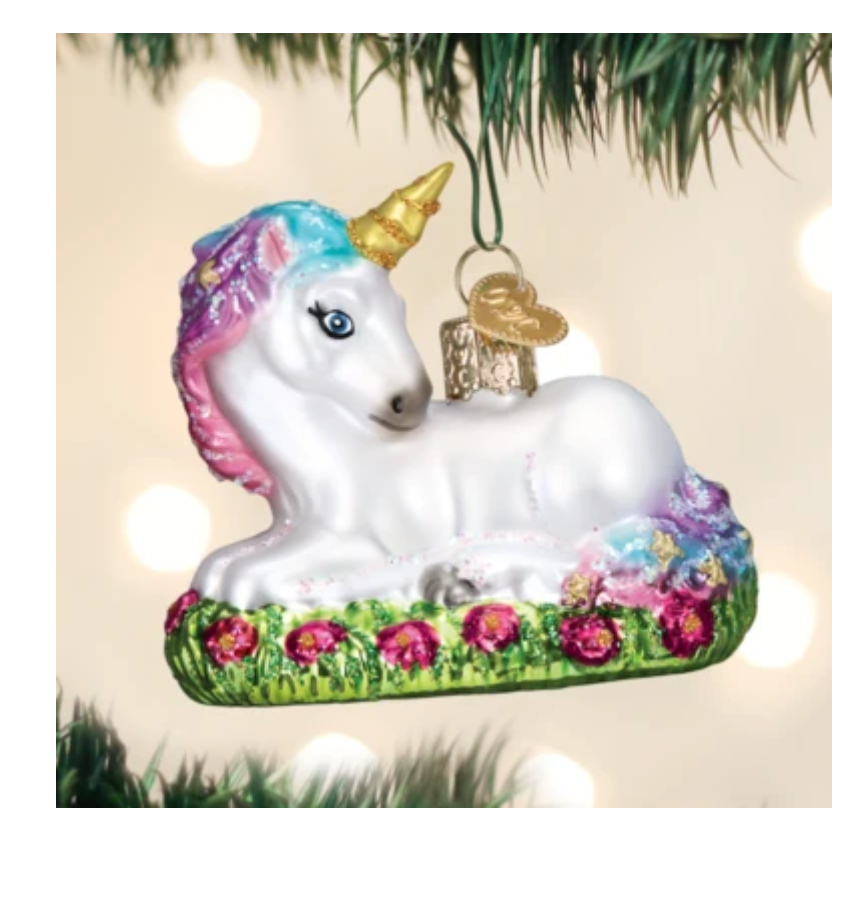 Baby Unicorn - Old World Christmas