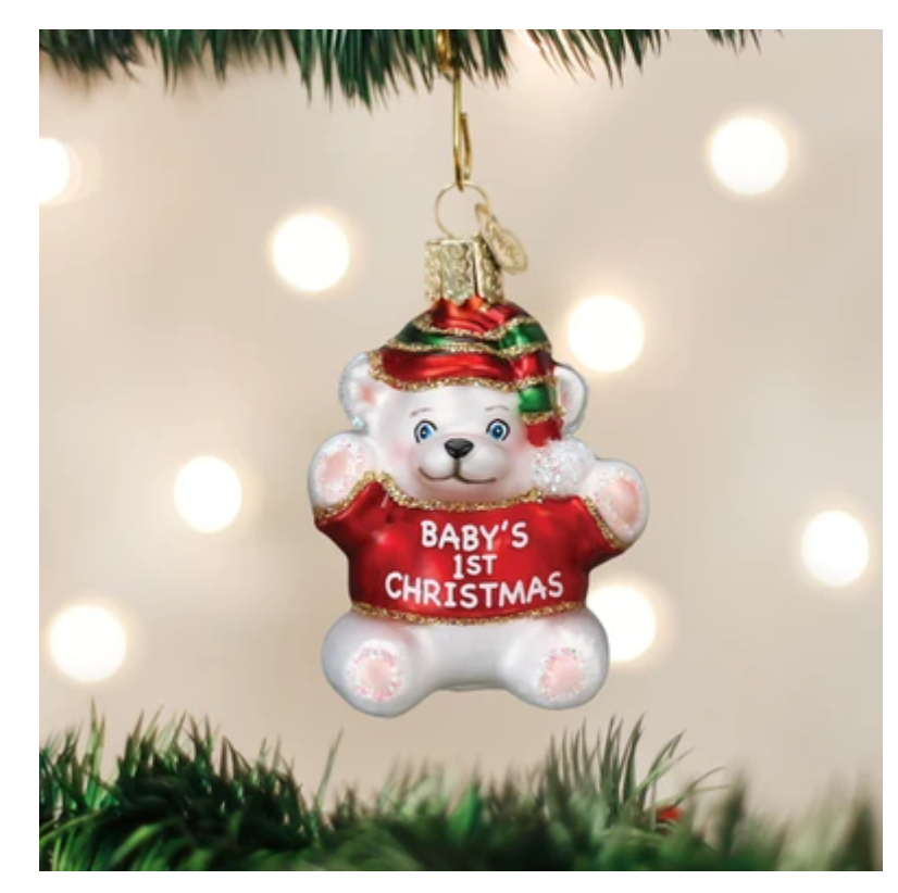 Baby’s 1st Christmas Ornament - Old World Christmas