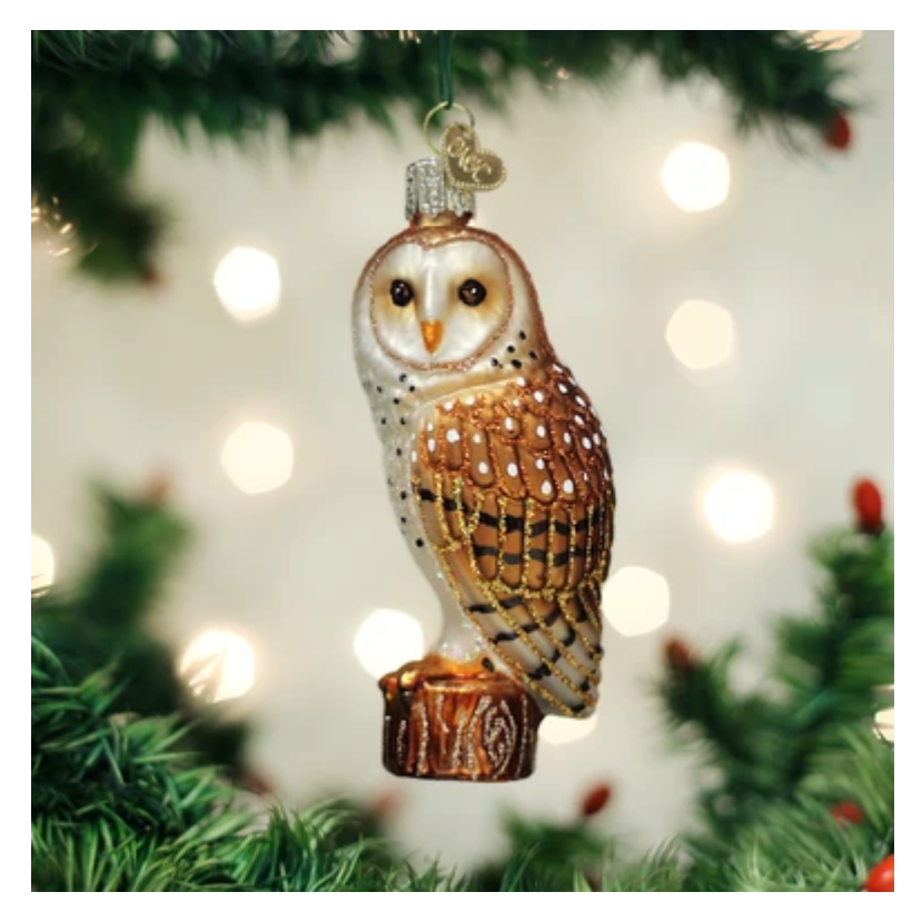 Barn Owl Ornament - Old World Christmas