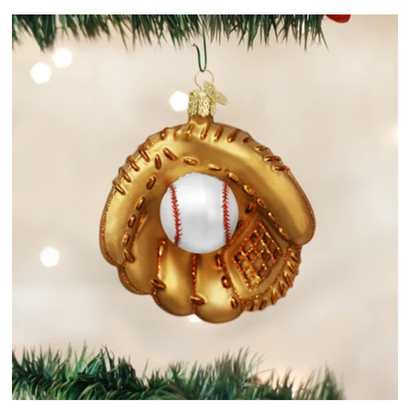 Baseball Mitt Ornament - Old World Christmas