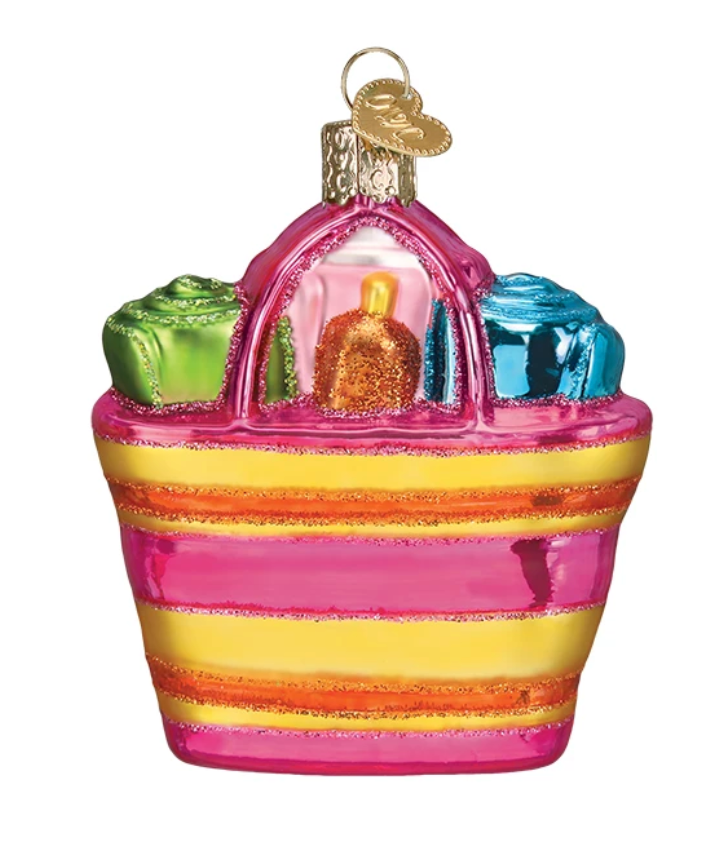 Beach Bag Ornament - Old World Christmas