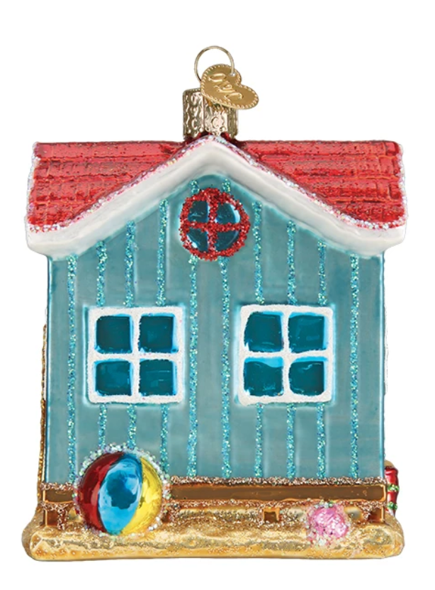 Beach House Ornament - Old World Christmas