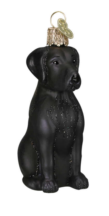 Black Labrador Ornament - Old World Christmas