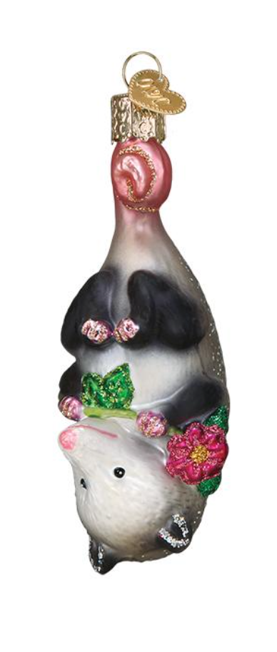 Blossom Opossum Ornament - Old World Christmas