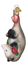 Load image into Gallery viewer, Blossom Opossum Ornament - Old World Christmas

