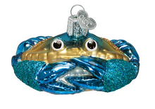 Load image into Gallery viewer, Blue Crab Ornament - Old World Christmas
