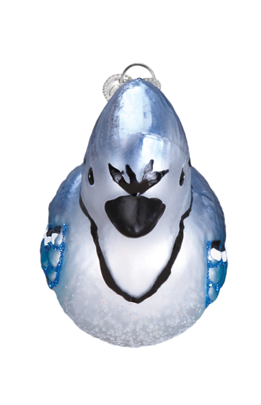 Bright Blue Jay Ornament - Old World Christmas