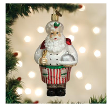 Load image into Gallery viewer, Chef Santa Ornament - Old World Christmas
