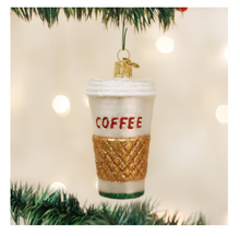 Load image into Gallery viewer, Coffee To Go Ornament - Old World Christmas
