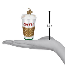 Load image into Gallery viewer, Coffee To Go Ornament - Old World Christmas
