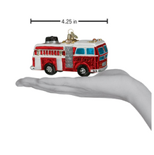 Load image into Gallery viewer, Fire Truck Ornament - Old World Christmas
