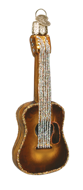 Guitar Ornament - Old World Christmas